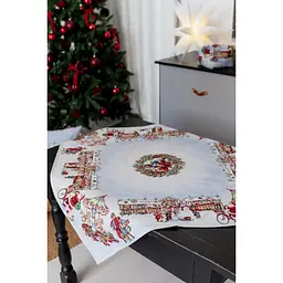 Скатертина гобеленова Прованс Carousel з люрексом 135 x 220 см (41787) - мініатюра 3