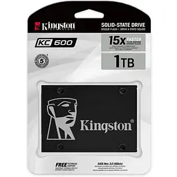 Накопичувач SSD 2.5" 1TB Kingston (SKC600/1024G) - мініатюра 3