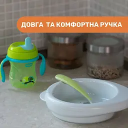 Ложка силіконова Chicco 6+, 2 шт. рожева (06828.11) - мініатюра 4