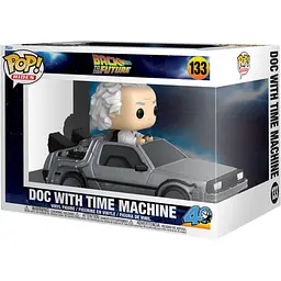 Ігрова фігурка Funko Pop! Rides серії Назад у майбутнє - Док у машині часу (86449) - мініатюра 2