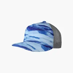 Кепка Buff Pack Trucker Cap Чорний-Блакитний