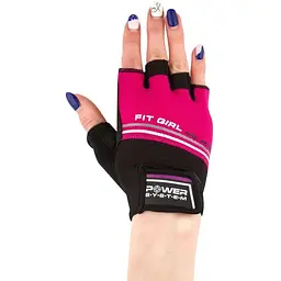 Рукавички для фітнесу Power System PS-2920, Pink - XS - мініатюра 2