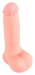 Фалоімітатор Medical Silicone Dildo 20 см тілесний - мініатюра 2