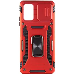 Ударостійкий чохол Camshield Army Ring для Xiaomi Poco X5 5G / Note 12 5G Червоний / Red - мініатюра 3