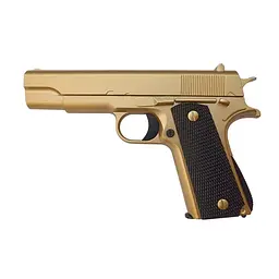 Пістолет ігровий Vigor Colt M1911 V11-Gold металевий