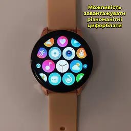Смарт годинник T2 Pro Active 2 Bluetooth, встановлення свого фону, прийняття/здійснення дзвінків Золотий - мініатюра 4