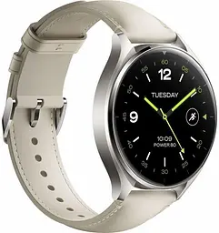 Смарт-годинник Xiaomi Watch 2 Titan Gray Case з білим листом щита (BHR9306GL) (UA UCRF)