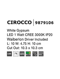 Підсвітка для сходів Nova Luce Cirocco 9879106 - мініатюра 3