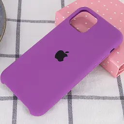 Чохол Silicone Case AA для Apple iPhone 11 Pro 5.8" Фіолетовий / Grape - мініатюра 2
