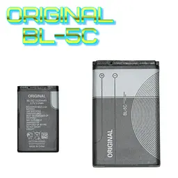 Батарея для телефону акумулятор для смартфона Original Bl-5C 1020 mAh 3.7V 3.8Wh - мініатюра 2