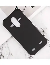 Оригінальний силіконовий бампер/чохол AGM A9 Black (чорний) - мініатюра 1
