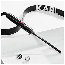 Плойка Rowenta x Karl Lagerfeld Curls Forever, чорна (CF311LF0) - мініатюра 5