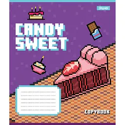 Зошит 1 вересня Candy sweet А5 12 аркушів лінія (767217), в асортименті - мініатюра 6