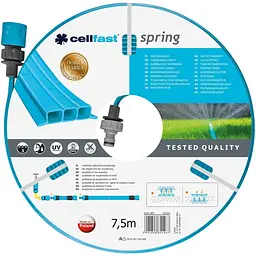 Шланг садовый Cellfast Spring оросительный перфорированный 7.5 м (19-021)