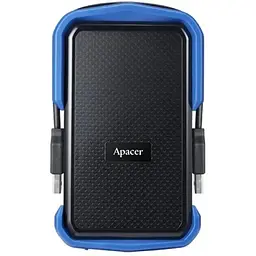 Портативний жорсткий диск Apacer AC631 2TB USB 3.1 AC631 IP55 Чорний