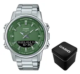 Чоловічий годинник Casio AMW-880D-3A Сріблястий ( AT1141-0223 )