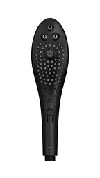 Насадка-стимулятор для душу 2в1 Womanizer Wave Black, масажер для інтимних зон - мініатюра 2