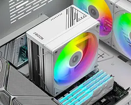 Кулер для процесора ID-Cooling Frozn A410 SE ARGB White (FROZN A410 SE ARGB WHITE) - мініатюра 9