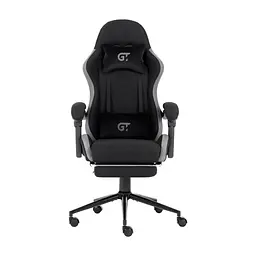 Крісло ігрове GT Racer X-2324 Black/Gray (X-2324 Fabric Black/Gray) - мініатюра 3