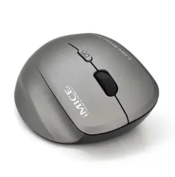 Мышь беспроводная iMICE G-6, 6 кнопок, 1600 DPI, 1xAA, 2.4Ghz 10м Grey - мініатюра 1