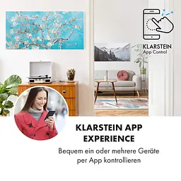 Інфрачервоний обігрівач Klarstein Wonderwall Air Art Smart (10035127) - мініатюра 7