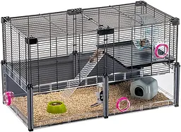 Клітка Ferplast Multipla Hamster для хом`яків та мишей - мініатюра 1