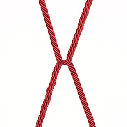 Мотузка - Rebellion Reign Red Bondage Rope, 10 м - мініатюра 7