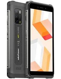 Захищений смартфон Ulefone Armor X10 4/32GB АКБ 5 180мАг Grey - мініатюра 2