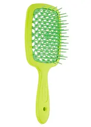 Щітка для волосся Janeke Superbrush Неоново-зелена