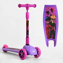 Самокат триколісний Best Scooter, PU колеса 120x35 мм, 80277