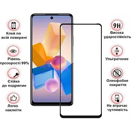 Захисне скло BeCover для Infinix Hot 40 (X6836) Black (711072) - мініатюра 3