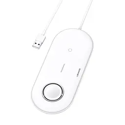 Зарядне бездротове USAMS US-CD119 2-в-1 для Apple Watch і телефонів 2W і 10W біле - мініатюра 2