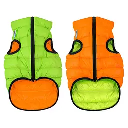 Двостороння куртка AiryVest для собак червоно-чорна, розмір L65 - мініатюра 3