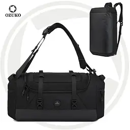 Сумка дорожня Ozuko 9747 величезний спортивний туристичний рюкзак речовий 76л Black (19363)
