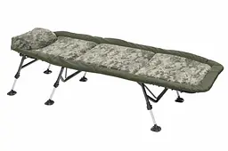 Ліжко розкладне рибальське Mivardi CamoCODE 6 ножек, нагрузка 140 кг M-BCHCC6