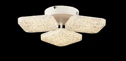 Люстра стельова LED Splendid Ray L3181/3, 72W, білий, з пультом, сучасний стиль, 3 лампи, димер, 37 см - мініатюра 3