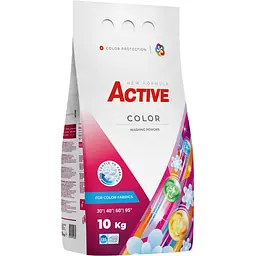 Пральний порошок Active Color для кольорових тканин (135 циклів), 10 кг