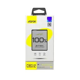 Акумулятор Aspor Premium EB-BG360CBE для Samsung G360/J200 - мініатюра 2