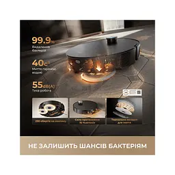 Пилосос Dreame Bot Matrix 10 Pro Black (RLM61HE-Bl) - мініатюра 8
