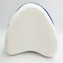 Ортопедична анатомічна подушка для ніг та колін з ефектом пам'яті LEG PILLOW біла - мініатюра 3