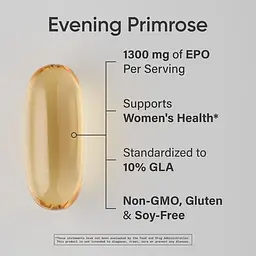 Олія вечірньої примули Sport Research Evening Primrose Oil 1300 mg 120 softgels (1086-2023-10-3446) - мініатюра 3