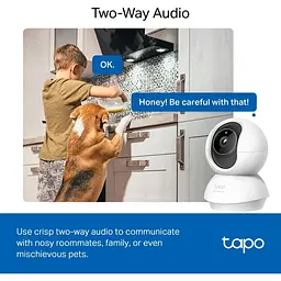 IP-камера TP-Link Tapo C230 3MP N300 microSD motion detection 360° mic - мініатюра 6