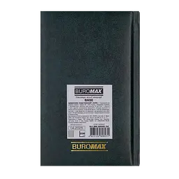 Щоденник недатований Buromax Base (Miradur) L2U A6 бумвініл/поролон 336 сторінок зелений (BM.26040-04) - мініатюра 2