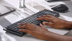 Клавіатура Logitech MX Mechanical Wireless Illuminated Performance Graphite Graphite Tactile Quiet (920-010757) [79480] - мініатюра 4