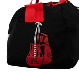 Спортивна сумка TITLE Boxing Champion Sport Bag/Backpack Black/Red (TBAG46 BK/RD) - мініатюра 7