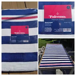 Рушник пляжний Palermo YVS-1 100% котон 100x180 см - мініатюра 4