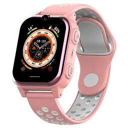 Смарт годинник-телефон дитячі Wonlex CT21 з відеодзвінком WI-FI GPS SIM-карта Pink (18556)