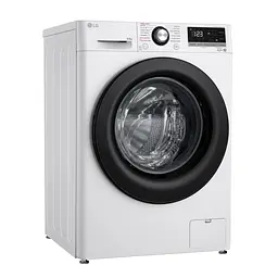 Пральна машина LG фронтальна 85 кг 1200 A+++ 48 см дисплей пара інвертор білий - мініатюра 2