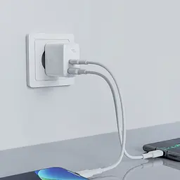 МЗП A5 PD32W+QC3.0 (1USB-A/1C) White Acefast teh0029678 - мініатюра 3