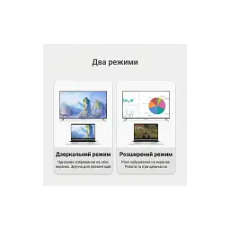 Перехідник DisplayPort M to HDMI F 4K30Hz black Vention (HBMB0) - мініатюра 5